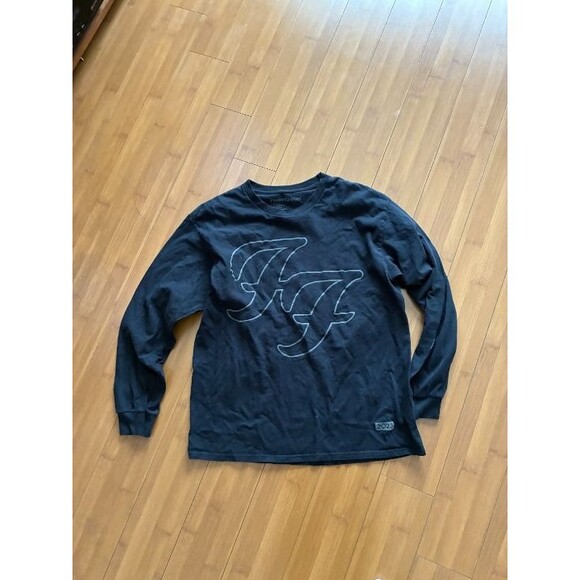 Foo Fighters Logo Long Sleeve Tee 2023 But Here We Are - L - Picture 1 of 5
